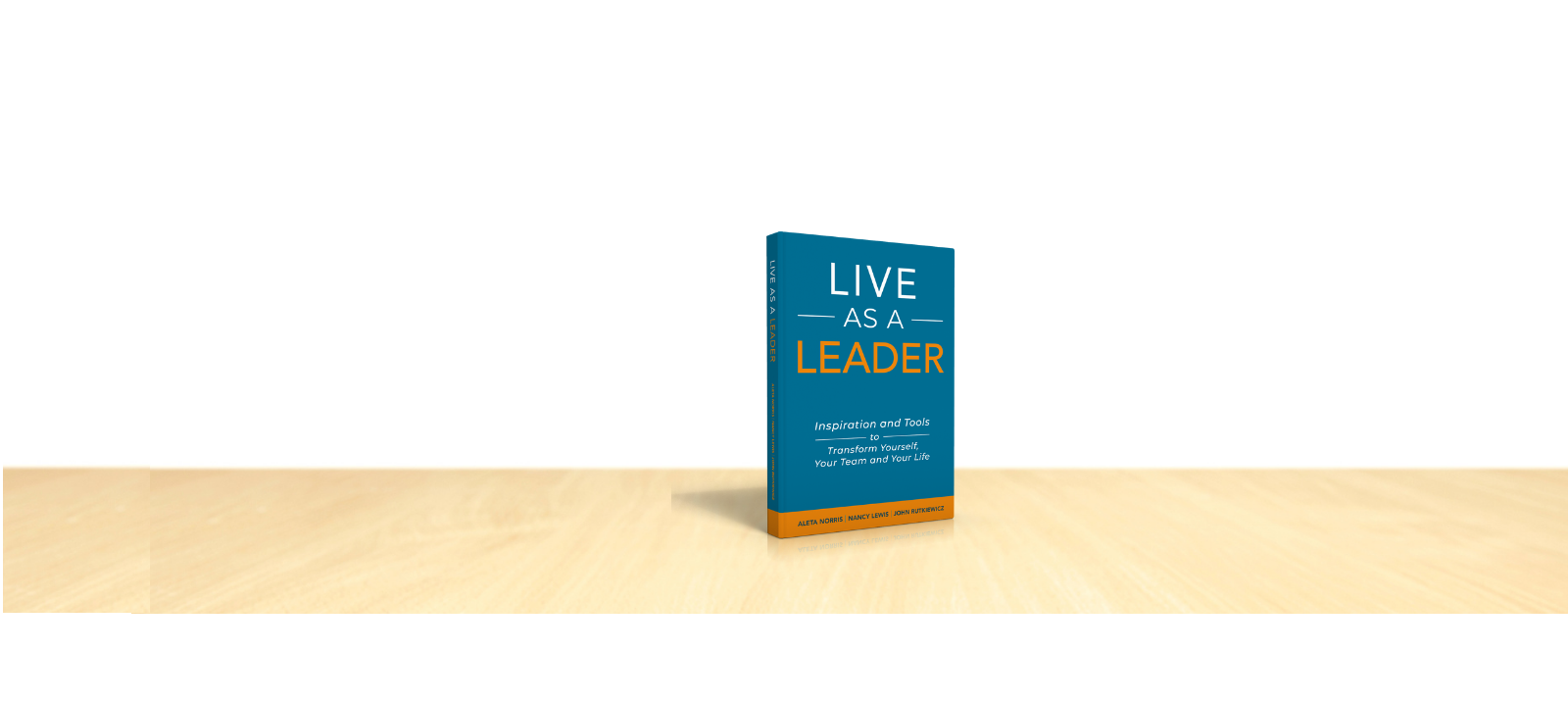 Live As A Leader Book Banner